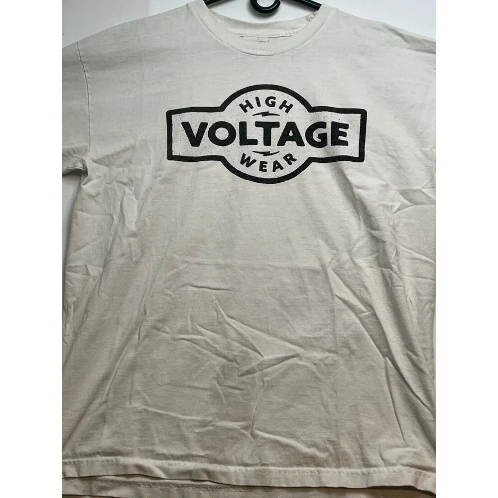 High Voltage Wear shirt mens XL short sleeve Union Made USA set of 2 Bayside - Picture 14 of 16